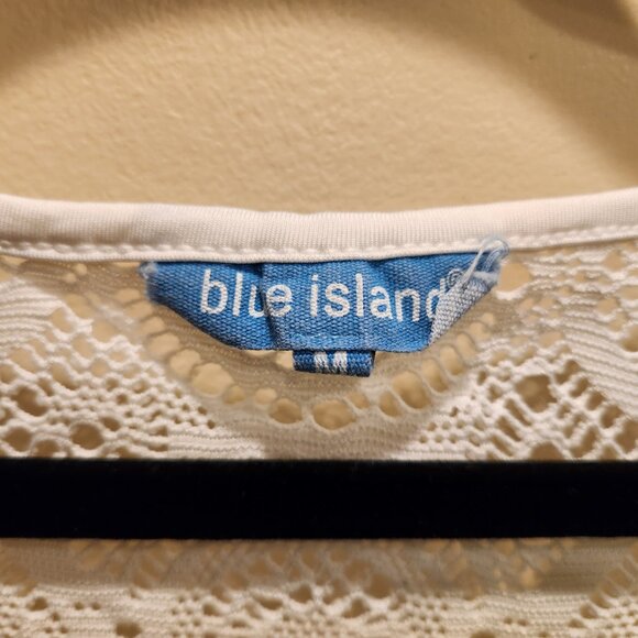 Blue Island Crochet Swimsuit cover - Picture 3 of 8